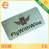 Hot sale personalized self-sticked engraved stainless steel logo plate material: stainless steel...
