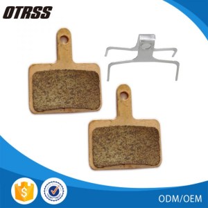 Sintered bicycle brake pads