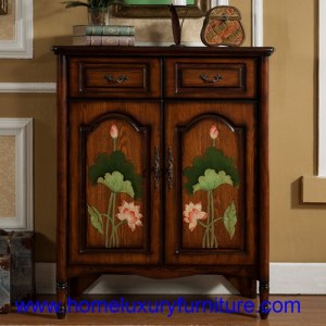 Chaussez les coffrets de chaussure de meubles de coffrets de chaussure de supports avec...