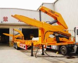 Semi-remorque remorque chargeur latéral auto chargeuse de conteneur 37 T sideloader