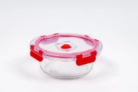 Récipient sous vide à verrouillage latéral