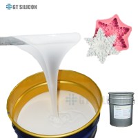 Liquid polyurethane fast curing silicone rubber for gypsum statues mold making