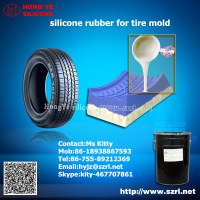 Silicone rubber for tire mold making