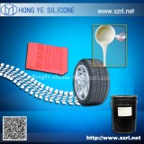 Silicone rubber for tire mold making