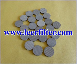 Sintered Metal Filter Disc