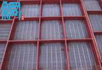 Slotted wedge wire screens panel for mining industry