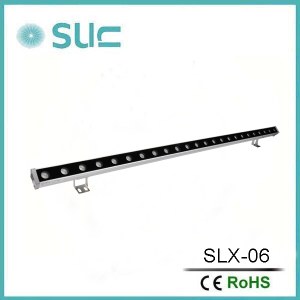 Rondelle lumière de la lampe de lave-glace 6W 9W 12W 18W 24W LED mur Wash RVB et couleu...