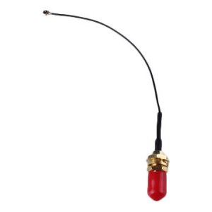 SMA Female to I-PEX 0.81 III, 0.81mm black cable, L=100mm