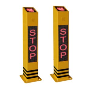 Smart Pedestrian Warning Bollards