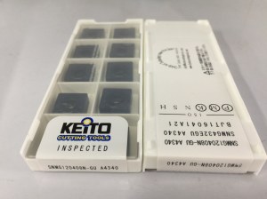 Carbide inserts SNMG120408N-GU A4340