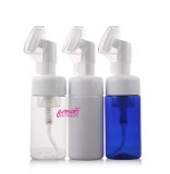Foam pump bottle, foam bottle with brush