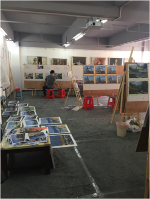 À vendre les peintures à l'huile en gros