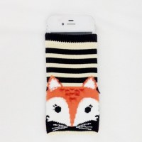 Sock pouch for mobile phones