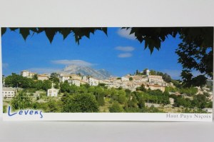 C019 LEVENS - HAUT PAYS NIÇOIS : Lot de 25 cartes postales panoramique