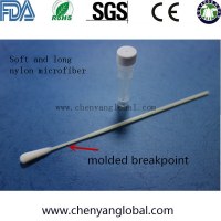 DNA Testing Kit Specimen Collection Nylon Flocked Swab Stick