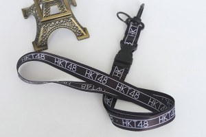 Screen print lanyard