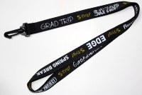 Screen print lanyard