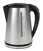 1.7L stainless steel water kettle with cool touch body