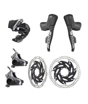 SRAM Red eTap AXS 1 Flat-Mount HRD Mini Groupset (ALANBIKESHOP)