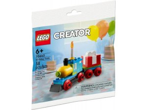 LEGO Creator - Sac en polyéthylène - Train d'anniversaire CreatorPolybag (30642)