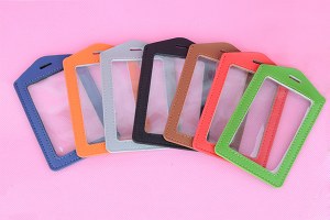 Genuine leather card holder