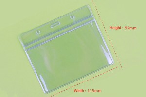 Soft PVC card holder
