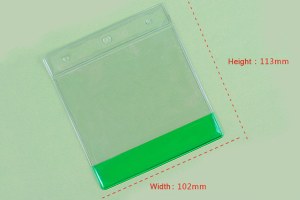 Soft PVC card holder