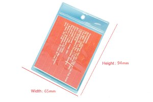 Soft PVC card holder