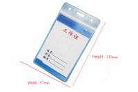 Soft PVC card holder