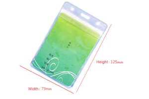 Soft PVC card holder