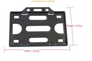 SW-412 Hard plastic card holder