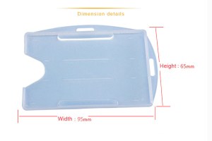 SW-414 Hard plastic card holder