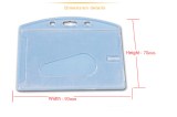 SW-417 Hard plastic card holder