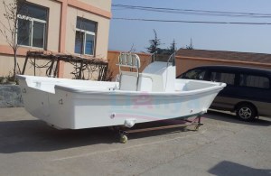 Liya 19ft fiberglass V hull vessel fishing panga boat for sale