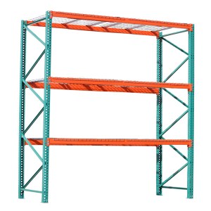 Steel panel shelving