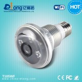 720P Functional Bulb Light WiFi IP Camera with SD Recorder
