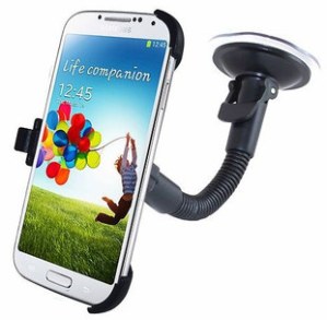 Support Auto voiture Pare-Brise Ventouse pour Samsung Galaxy SIV i9500