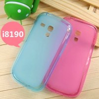Semi Transparent TPU Coque souple pour Samsung Galaxy S3 Mini i8190