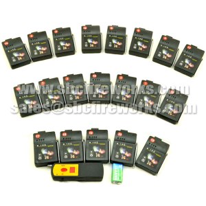 20 Channels fireworks wireless remote control firing system