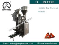 Automatic Solid Triangle Snacks Granules Packing Machine