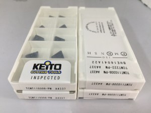 Carbide inserts TCMT110308-PM A4337