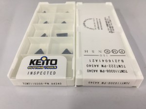 Carbide inserts TCMT110308-PM A4340
