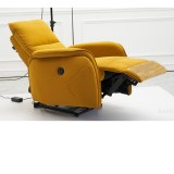 Space Capsule Sofa Technology Tissu Canapé inclinable arrière électrique simple Chaise...
