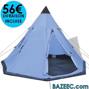 Tente tipi 4 personnes LIVRAISON GRATUITE