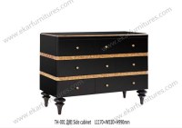 Classic Wooden Living Room Side Cabinet