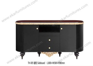Guangdong Furniture Dining Room Buffet Two-Door Three-Drawer Buffet TH-005