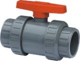 FRPP threaded ball valve