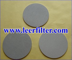 Ti Powder Filter Disc