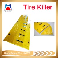 Tire killer for tyre, durable one-way speed hump road spikes speed breaker