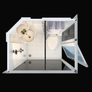Unit bathroom pods for hotels, motels homestays farmstays resorts